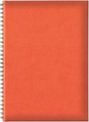 Tucson Agenda nedatata B5 TUCSON, hartie offset alb, spira ascunsa, coperta portocaliu (EJ261805)