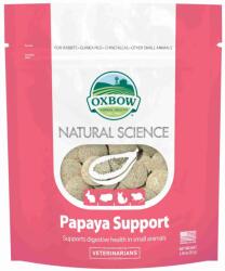 Oxbow Natural Science Papaya Support kiegészítő eledel rágcsálóknak 33 g
