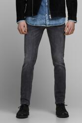 Jack & Jones Jack & Jones, Glenn alacsony derekú slim fit farmernadrág, Koptatott fekete/fehér, W33-L34 (12159030-BLACK-DENIM-W33-L34)