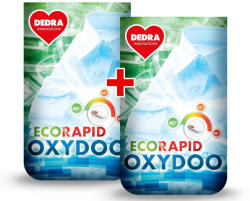  2× OXYDOO | Înălbitor și îndepărtator de pete universal | ECORAPID | 2× 700 g