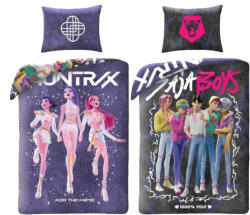  K-pop Démonvadászok For the Fans kétoldalas ágyneműhuzat 140×200cm, 70x90 cm microfibre (HAX625963) - aprotalpak