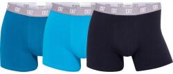 CR7 CR7, Biopamut keverék boxeralsó szett 3085 - 3 db, zöld, fekete, világoszöld, M (8037CR7_49_2717_Blavk/Green/Lgreen_M)