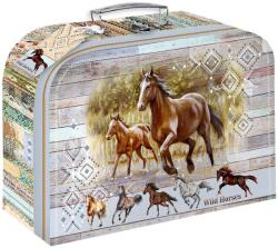 Argus iskolai bőrönd, 35 cm, Wild horses (1736-0414)