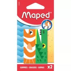 Maped Maped: Animals radír készlet - többféle, 2 db-os (IMA123400)