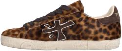  Premiata Női Sneaker Steven 8480 Premium Barna Párduc 37 - női leopárd mintás sneakerek, premiata bőr cipő, női barna sneakerek, női cipő 37-es méret, premiata steven 8480, lóhere bőr cipő