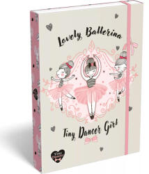  ICO: Lizzysuli Tiny Dancer Ballerina gumis füzetbox A/4 (7470216003)
