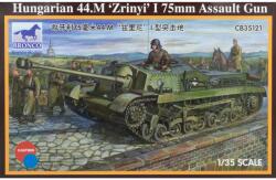 Bronco Models Model asamblabil Bronco Models Militar: Tancuri - Tun autopropulsat maghiar 75 mm 44. M Zrinyi I (CB35121)