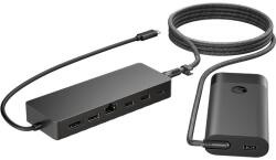 HP Universal USB-C Hub és Laptop töltő Combo (9H0H9AA- ABB) (9H0H9AA)