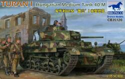 Bronco Models Model asamblabil Bronco Models Militar: Tancuri - Tanc mediu maghiar 40. M Turan I (CB35120)