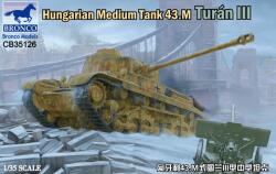Bronco Models Model asamblabil Bronco Models Militar: Tancuri - Tanc mediu maghiar 43. M Turan III (CB35126)
