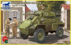 Bronco Models Model asamblabil Bronco Models Militar: Automobile - Autovehicul blindat Humber Armored Car Mk. IV (CB35081)