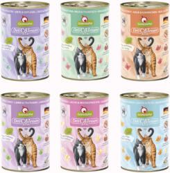 GranataPet 6x400g GranataPet DeliCatessen nedves macskatáp próbacsomag 6 változattal