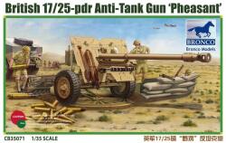 Bronco Models Model asamblabil Bronco Models Militar: Tancuri - Tun antitanc britanic 17/25 pdr 'Pheasant (CB35071)