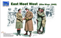 Riich.Models Figurine hobby Riich Models Militare: Soldați - Estul întâlnește Vestul (râul Elba, 1945) (RV35014)