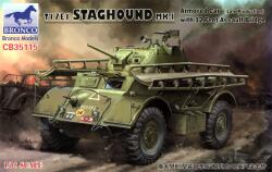 Bronco Models Model asamblabil Bronco Models Militar: Automobile - Vehicul blindat T17E1 Staghound MK. 1 (CB35115)