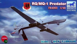 Bronco Models Model asamblabil Bronco Models Militar: Avioane - Dron american fără pilot RQ/MQ-1 Predator (FB4003)