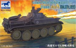 Bronco Models Model asamblabil Bronco Models Militar: Tancuri - Tanc german Panzerkampfwagen II Flamm Ausf. E (Sd. Kfz. 122) (CB35124)