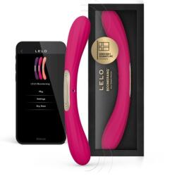 LELO Vibrator Dublu Lelo BOOMERANG, Control Aplicatie Mobila, Silicon, USB, Roz, 28.1 cm Vibrator