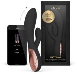 LELO Vibrator Lelo INA Thrust, Control Aplicatie Mobila, Silicon, USB, Negru, 19.5 cm Vibrator