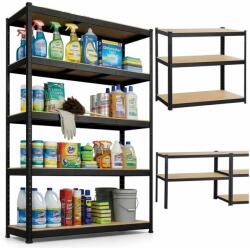 Springos fém Salgó polcrendszer MDF lapokkal, 150x75x30cm - Max. 675kg teherbírás (HA5261)