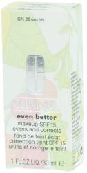 Clinique Even Better Makeup SPF 15 30 ml árnyék CN 28 Ivory VF