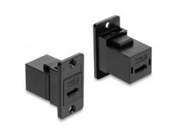 Delock Modul panou USB 2.0 type C M-M Negru, Delock 91926 (91926)