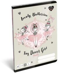 ICO ICO: Lizzysuli Tiny Dancer Ballerina 1. osztályos vonalas füzet A/5 14-32 (7500167003-582977) - innotechshop