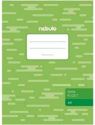 Nebulo Nebulo: Sima spirál füzet A/5 (SF-ECO-A5-SI) - innotechshop