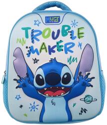 Luna Luna: Must Team 3D Stitch lekerekített ovis hátizsák 26x10x32 cm (000564815) - innotechshop