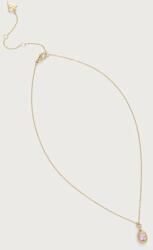 Guess lănțișor cu pandantiv pentru femei din oțel inoxidabil cu zirconiu cubic DIVINE 9BY2-AKDZ0G_GLD (JUBN06.315JW)