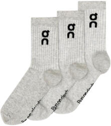 On Șosete Logo Sock High 3P Heather Gray EUR 39-42, 5