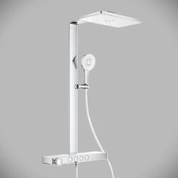 GROHE Sistem de dus, cu baterie termostat, aparent, 400 mm, 3 functii, crom lucios, Grohe SPA Rainshower Aqua Pure 1009620000 1009620000 (1009620000)