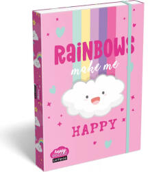  ICO: Lizzysuli Lollipop Rainbow gumis füzetbox A/4 (7470216001)