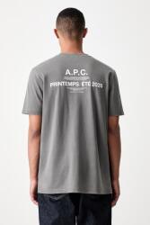 APC A. P. C. férfi pamut póló - fekete S