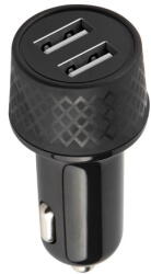 TelForceOne S. A 1xUSB Forever autó töltő 1 x USB-A 2, 4A + 1 x USB-A QC 3.0 LA-03 fekete (1xUSB)