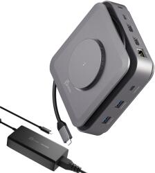 j5create USB-C Dock Dual 4K HDMI with 140W GaN PD3.1 Power Adapter (JCD3199P)