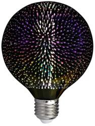V-TAC Bec Led G125 E27 3w Cu Filament 3000k Alb Cald Model 3d (sku-212706) - global-electronic