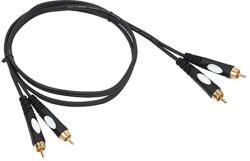 BST Cablu 2xrca Tata - 2xrca Tata Stereo 1.5m (rcam-rcam-1.5) - global-electronic