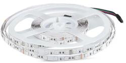 V-TAC Banda LED RGB SMD 5050, 24 V DC, 60 LED/m, IP20, 10 m (SKU-212592)