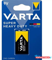 VARTA Elem, 9V, féltartós, VARTA "Super Heavy Duty (VESHD9) - nyomtassotthon