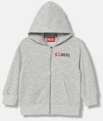 Diesel lyocell keverék szoknya SDROPSHOODZ OVER SWEAT-SHIRT - szürke 106