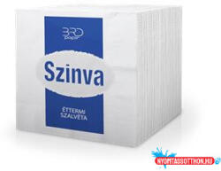  Szalvéta, éttermi, 600 db-os, fehér (KHH300) - nyomtassotthon