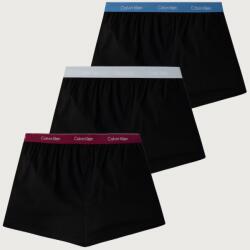 Calvin Klein Underwear laza boxeralsó férfi pamut elasztánnal 3-as csomag - fekete XL