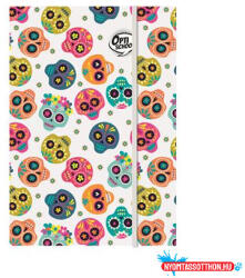 OPTISCHOOL Füzetbox, A4, OPTISCHOOL "Skull (COR_NKOPFBA4S)