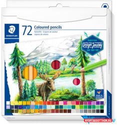 STAEDTLER Színes ceruza készlet, hatszögletű, STAEDTLER "146 C", 72 különböző szín (TS146CC72)