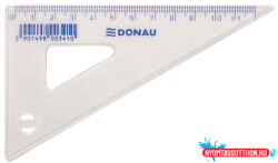 DONAU Háromszög vonalzó, műanyag, 60°, 12 cm, DONAU (COR_D7031)