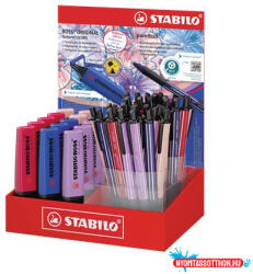 STABILO Szövegkiemelő és golyóstoll display, STABILO "NatureCOLORS Wildflower", vegyes (COR_TST60347053)