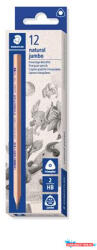 STAEDTLER Grafitceruza, HB, háromszögletű, vastag, STAEDTLER "Noris® natural jumbo 119N (TS119NHB) - nyomtassotthon