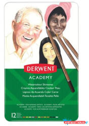 Derwent Akvarell ceruza készlet, DERWENT "Academy", 12 különböző szín (COR_E2300386)