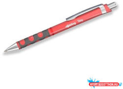 rOtring Golyóstoll, 0, 8 mm, nyomógombos, tearózsa tolltest, ROTRING "Tikky", kék (COR_R2189091)